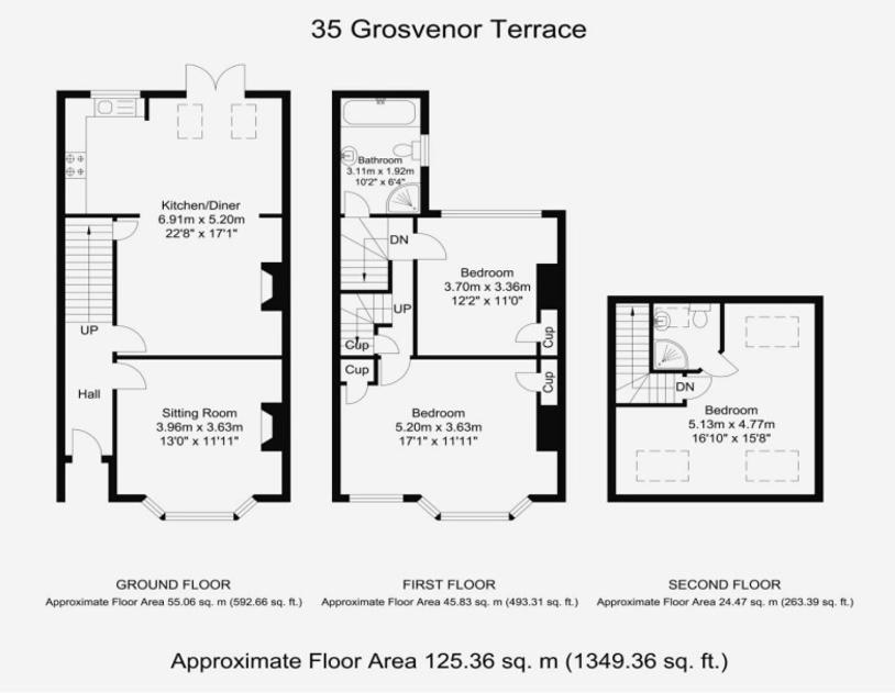 35 Grosvenor Terrace - 3 Bed Sleeps 6, 5 Min Walk From York City Centre Buitenkant foto