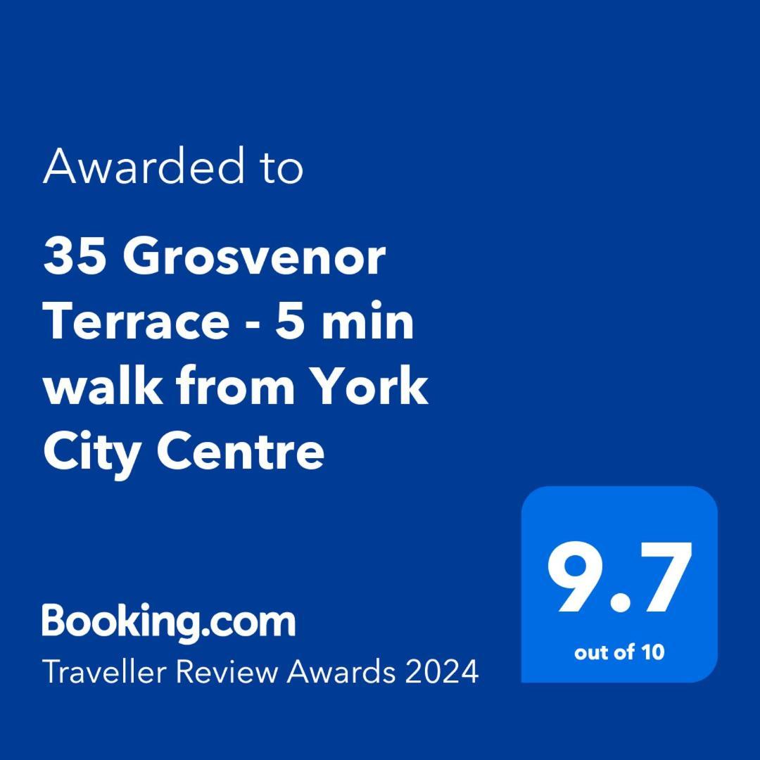 35 Grosvenor Terrace - 3 Bed Sleeps 6, 5 Min Walk From York City Centre Buitenkant foto